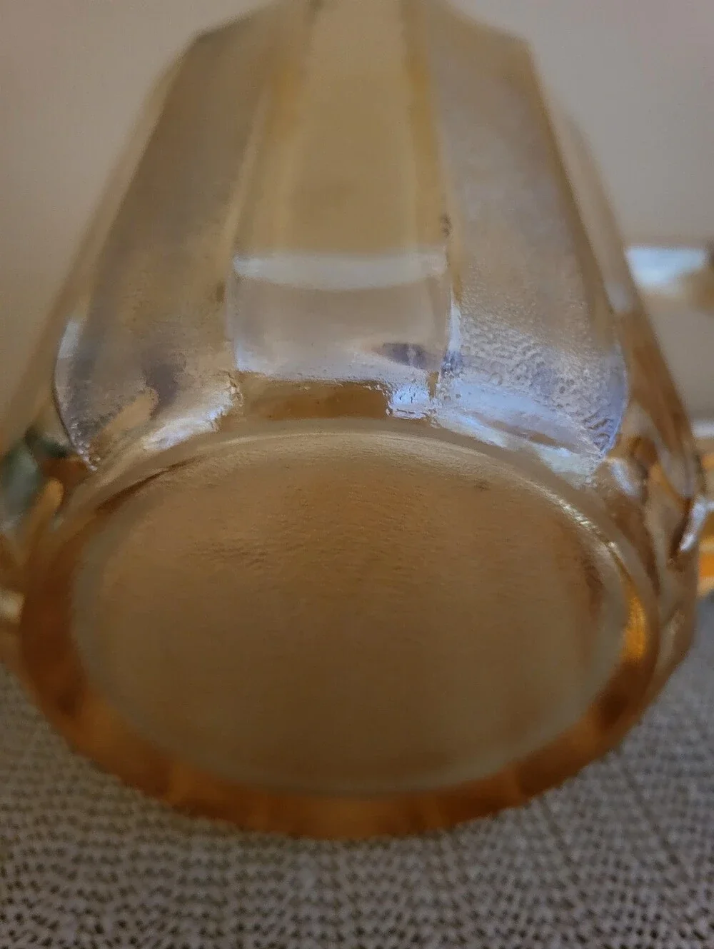Jeanette Glass 8 X 9 Inch Ired. Paneled Pitcher Serveware